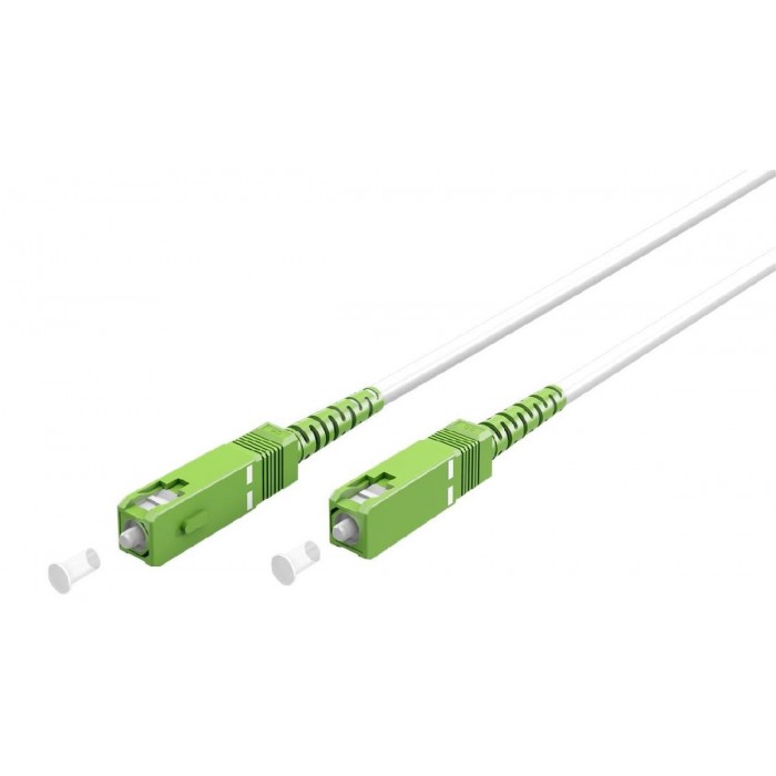 ΚΑΛΩΔΙΟ ΟΠΤΙΚΗΣ ΙΝΑΣ SC/APC 20,0m (patchcable) SINGLE MODE (OS2) FTTH ΛΕΥΚΟ