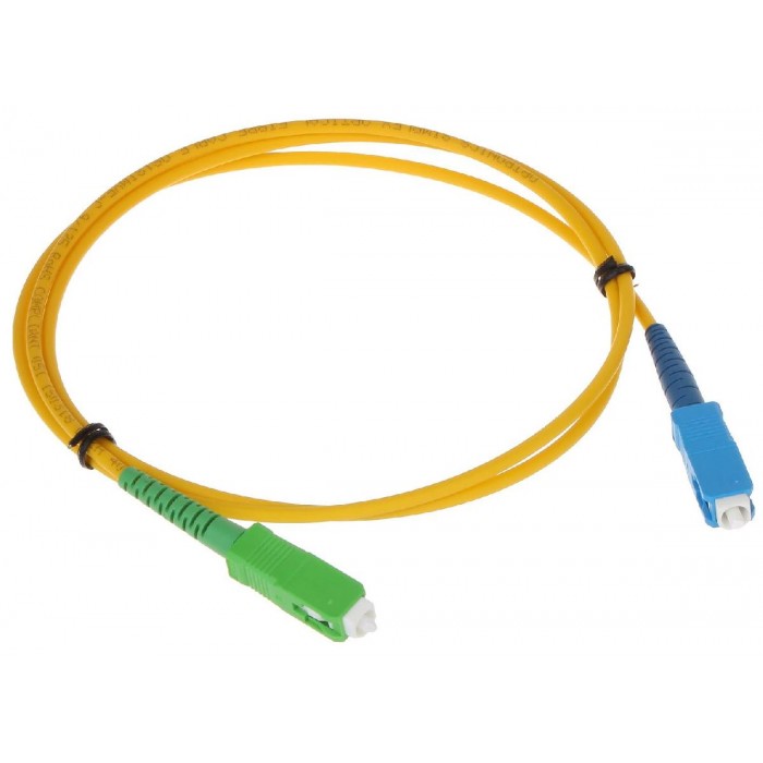 Patch Cable από FC/PC σε SC/APC SM 9/125mm 2,0 mm G657A2 LSZH 1,0m