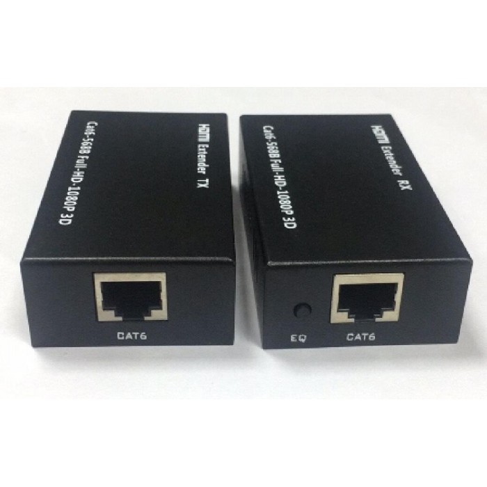 ANGA EXT60 HDMI EXTENDER 60mtr 1x UTP CAT5e/6 καλώδιο 1080P συμβατό με HDMI 1.3, HDCP 1.2