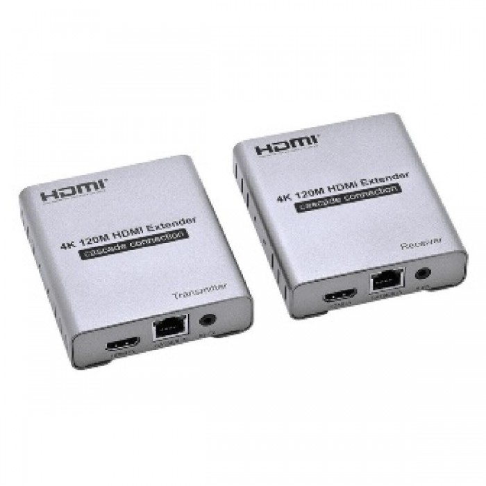 ANGA EXT-120-4K( IR SENDER+RECEIVER)HDMI KIT ΜΕ ΤΗΛΕΧΕΙΡΙΣΜΟ 100mtr