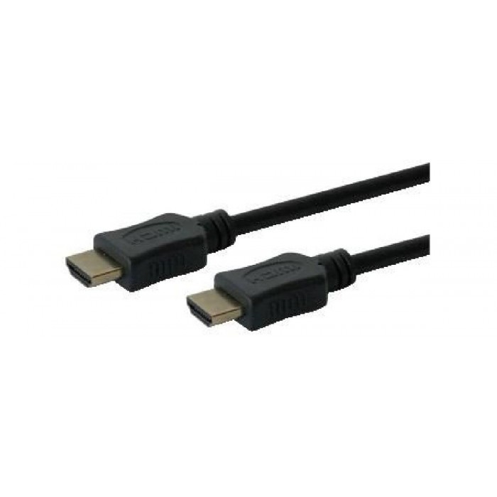 1,5m HDMI cable 4k high speed with ethernet ΕΠΙΧΡΥΣΟ (παρέχεται σε ποιοτικό &amp; χρωματιστό polybag κατάλληλο για stand)