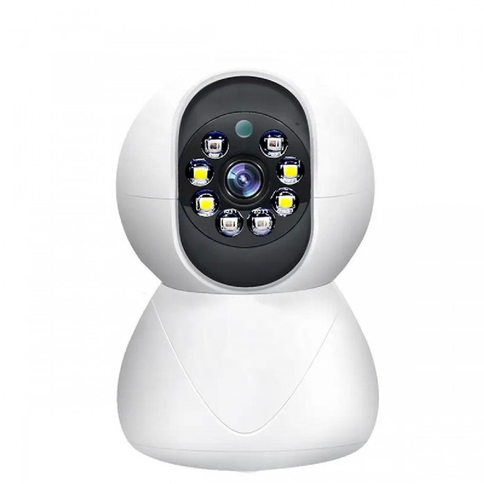 Κάμερα Ρομποτική ANGA AQ-8117IBW IP Wi Fi ONVIF 2.0 MP(Λευκή) WiFi/Ethernet με εφαρμογή CamHi ΜΕ ΒΑΣΗ (περιλαμβάνεται τροφοδοτικό 5V)