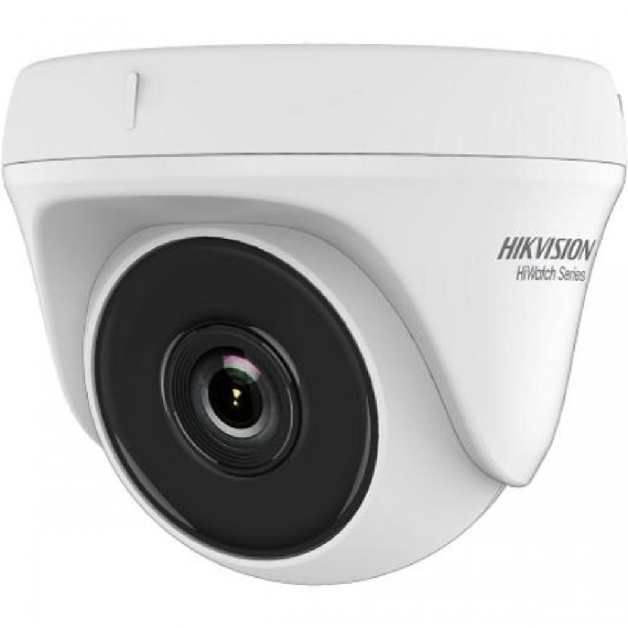 HIKVISION/HiWatch ΚΑΜΕΡΑ TURBO HD TURRET DOME HWT-T120-P  2MP 2.8mm TVI/AHD/CVI/CVBS ΕΩΣ 20Mtr πλαστιική