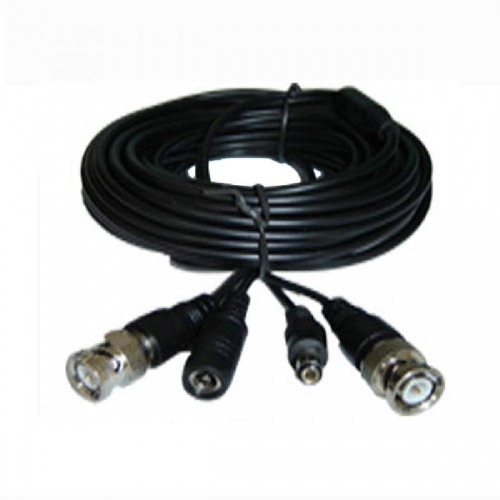 Καλώδιο ANGA CVD-30-C CCTV 30m (Ετοιμο) με φίς Video BNC A/Α + DC (A/Θ)