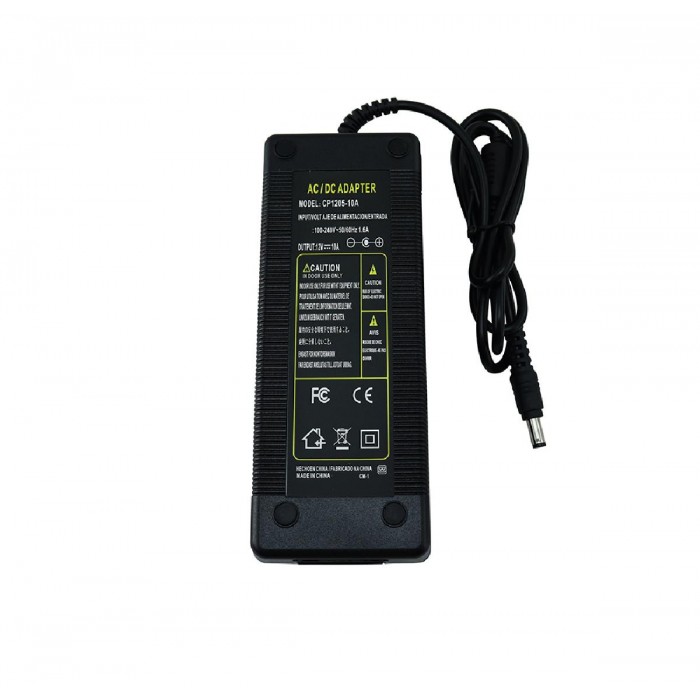 Σταθεροποιημένο τροφοδ. 12V/10A ANGA CP1205-10A + CD1-8 με βύσμα 5,5mm/2,5mm