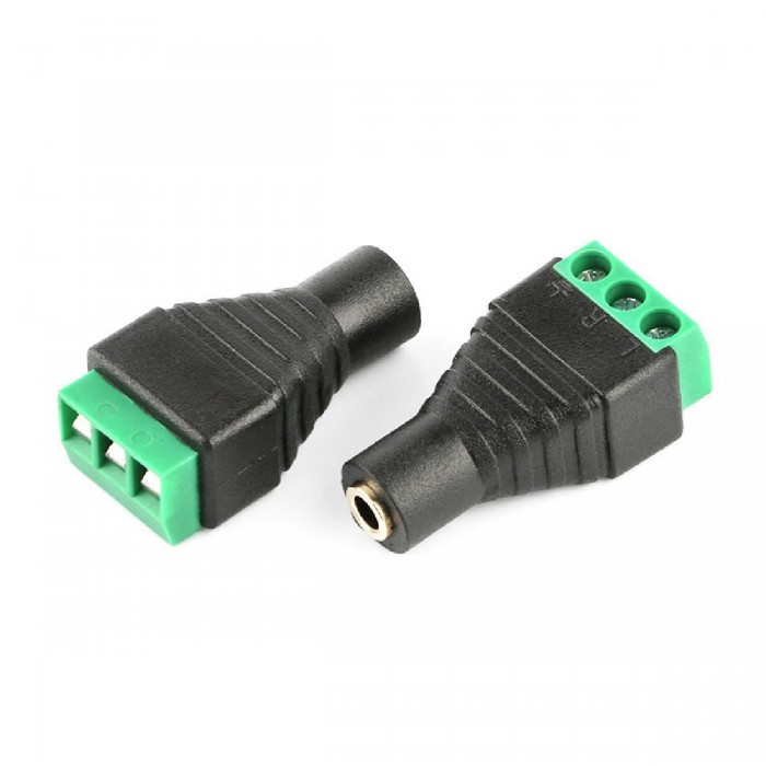 PS-N086 3.5mm audio θηλυκό connector σε 3pin 