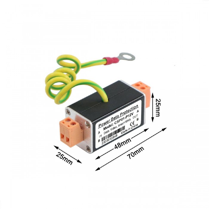 PS-P12V DC12 Power Supply Surge Protector