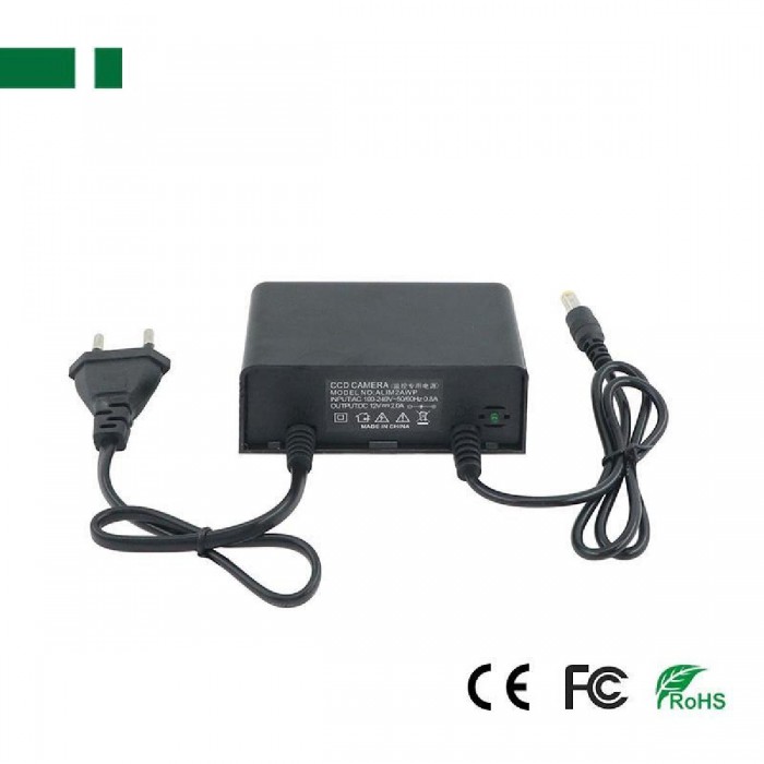 ANGA CP1210-2A Σταθεροποιημένο τροφοδοτικό ΑΔΙΑΒΡΟΧΟ εξωτερικού χώρου, Output: DC12V 2A, 5,5*2,5 mm