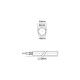VK/RG59 - Καλώδιο TV στρογγυλό, 0.81mm², μαύρο