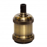 VK/03051/ABS - Ντουί αλουμινίου, E27, antique brass, max 60W VK/03051/ABS - Ντουί αλουμινίου, E27, antique brass, max 60W