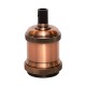 VK/03051/ACOP - Ντουί αλουμινίου, E27, antique copper, max 60W