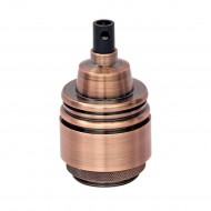 VK/03052/ACOP - Ντουί αλουμινίου, E27, antique copper, max 60W VK/03052/ACOP - Ντουί αλουμινίου, E27, antique copper, max 60W