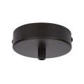 VK/03053/B - Ροζέτα οροφής, μεταλλική, μαύρη, max 60W