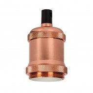VK/03051/PCOP - Ντουί αλουμινίου, E27, pink copper, max 60W VK/03051/PCOP - Ντουί αλουμινίου, E27, pink copper, max 60W