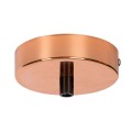 VK/03053/PCOP - Ροζέτα οροφής, μεταλλική, pink copper, max 60W