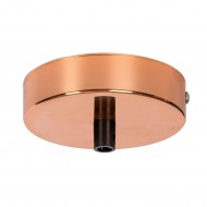 VK/03053/PCOP - Ροζέτα οροφής, μεταλλική, pink copper, max 60W VK/03053/PCOP - Ροζέτα οροφής, μεταλλική, pink copper, max 60W