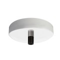 VK/03053/W - Ροζέτα οροφής, μεταλλική, λευκή, max 60W