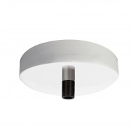 VK/03053/W - Ροζέτα οροφής, μεταλλική, λευκή, max 60W VK/03053/W - Ροζέτα οροφής, μεταλλική, λευκή, max 60W