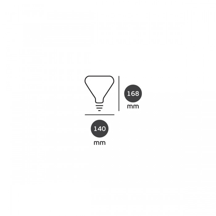 VK/05169/D/E/TM/WW - Λάμπα Led, E27, 3W, 2200Κ, 50lm, Dimmable, διακοσμητική, Filament, σκούρο γκρι