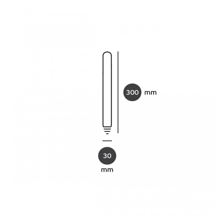 VK/05172/D/E/TM/WW - Λάμπα Led, E27, 5W, 2700Κ, 200lm, Dimmable, διακοσμητική, Filament, σκούρο γκρι VK/05172/D/E/TM/WW - Λάμπα Led, E27, 5W, 2700Κ, 200lm, Dimmable, διακοσμητική, Filament, σκούρο γκρι