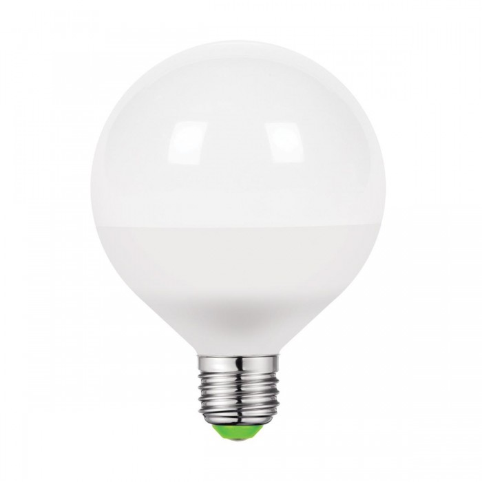 VK/05051/E/D - Λάμπα Led, E27, 12W, 6000K, 1050lm, σφαίρα G95, πλαστική