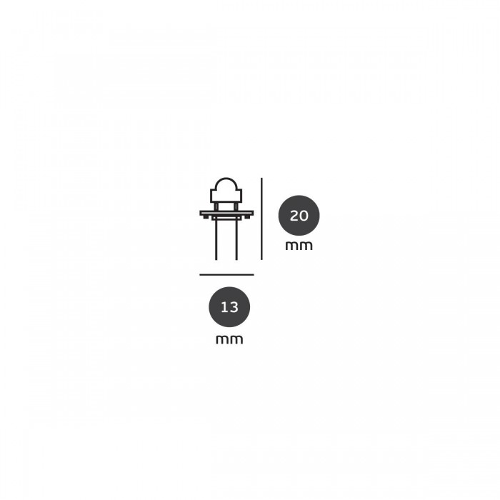 VK/05021/D - Λάμπα Led, G4, 0.5W, 6500K, 35lm, 120°