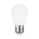 VK/05085/E/D - Λάμπα Led, E27, 6W, 6000K, 540lm, μίνι σφαίρα, πλαστική, λευκή