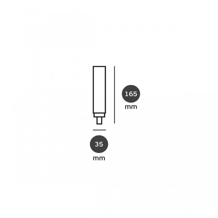 VK/05010/W - Λάμπα Led, G24, 10W, 2700K, 950lm
