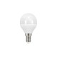 VK/05178/EI/W - Λάμπα Led, E14, 9W, 3000K, 810lm, μίνι σφαίρα, πλαστική, λευκή