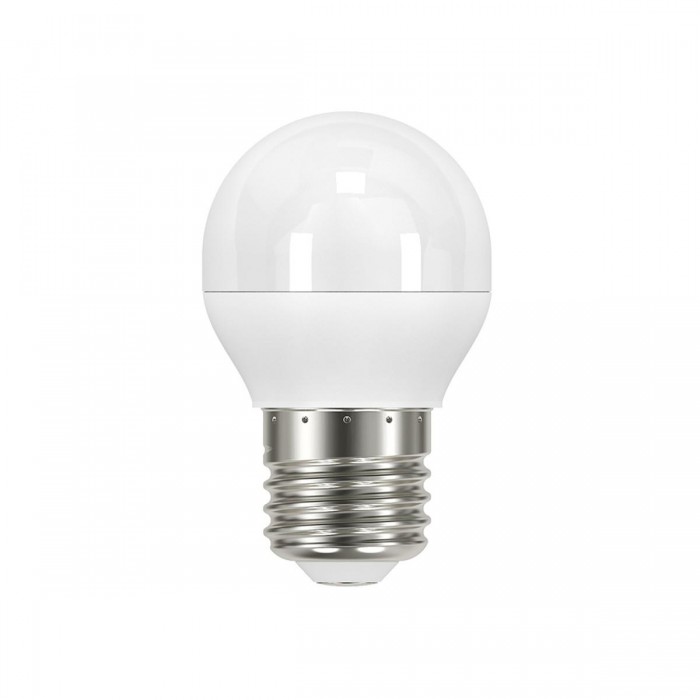 VK/05179/E/W - Λάμπα Led, E27, 9W, 3000K, 810lm, μίνι σφαίρα, πλαστική, λευκή