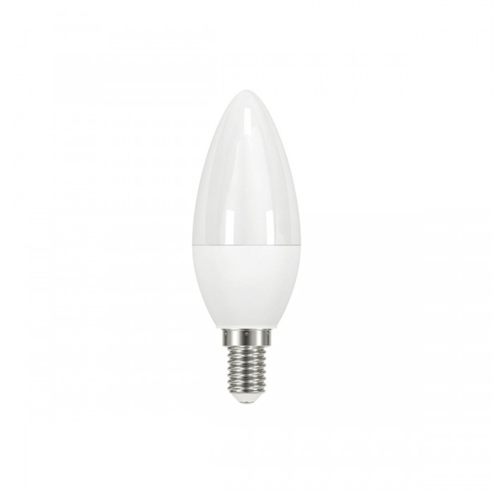 VK/05177/D/EI/W - Λάμπα Led, E14, 9W, 3000K, 806lm, Dimmable, κερί, πλαστική, λευκή