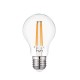 VK/05103/E/CL/W - Λάμπα Led, E27, 6.5W, 2700Κ, 806lm, Classic, Filament, διάφανη