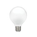 VK/05110/E/MK/W - Λάμπα Led, E27, 6.5W, 2700Κ, 680lm, σφαίρα, Filament, γαλακτερή