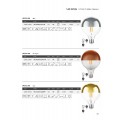VK/05108/D/E/GD/W - Λάμπα Led, E27, 7W, 2700Κ, 650lm, Dimmable, σφαίρα, Filament, χρυσό