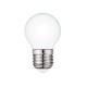 VK/05121/E/MK/D - Λάμπα Led, E27, 4W, 6500Κ, 420lm, μίνι σφαίρα, Filament, γαλακτερή