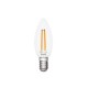 VK/05120/D/EI/CL/W - Λάμπα Led, E14, 5W, 2700Κ, 470lm, Dimmable, κερί, Filament, διάφανη VK/05120/D/EI/CL/W - Λάμπα Led, E14, 5W, 2700Κ, 470lm, Dimmable, κερί, Filament, διάφανη