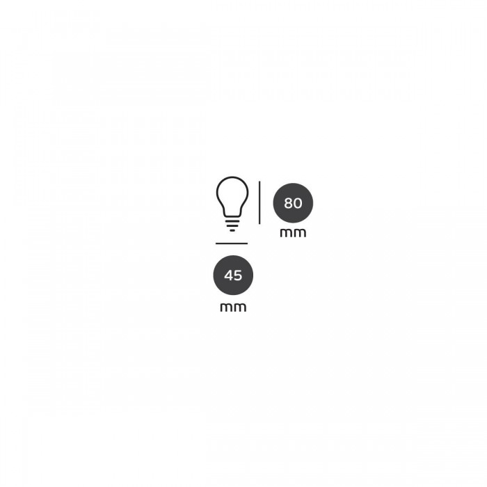 VK/05121/D/EI/CL/W - Λάμπα Led, E14, 5W, 2700Κ, 470lm, Dimmable, μίνι σφαίρα, Filament, διάφανη VK/05121/D/EI/CL/W - Λάμπα Led, E14, 5W, 2700Κ, 470lm, Dimmable, μίνι σφαίρα, Filament, διάφανη