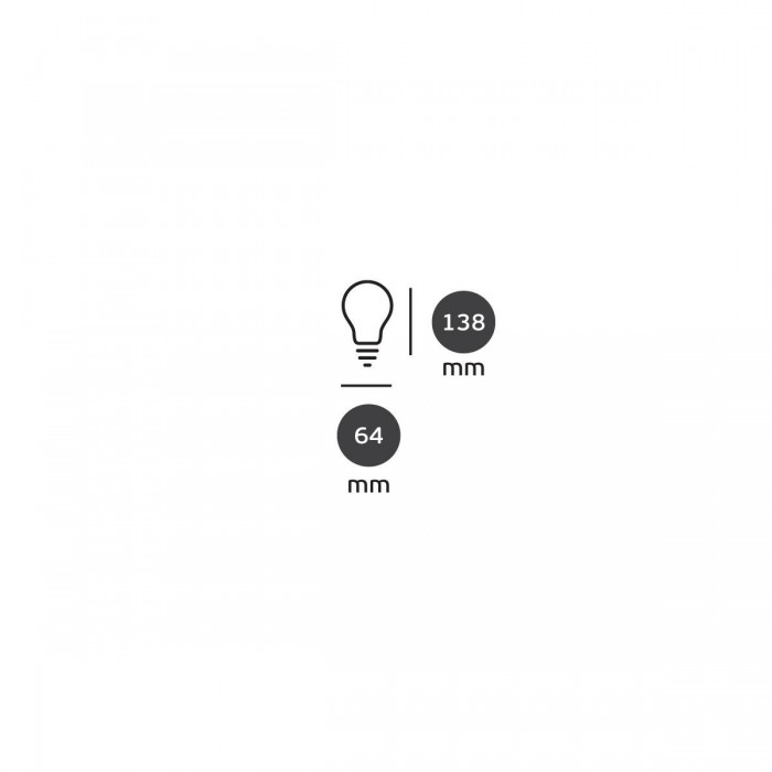 VK/05107/D/E/CL/W - Λάμπα Led, E27, 7W, 2700Κ, 806lm, ST64, Dimmable, Filament, διάφανη VK/05107/D/E/CL/W - Λάμπα Led, E27, 7W, 2700Κ, 806lm, ST64, Dimmable, Filament, διάφανη