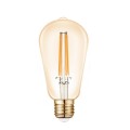 VK/05126/D/E/A/W - Λάμπα Led, E27, 7W, 2200Κ, 720lm, ST64, Filament, κεχριμπάρι VK/05126/D/E/A/W - Λάμπα Led, E27, 7W, 2200Κ, 720lm, ST64, Filament, κεχριμπάρι