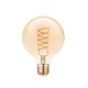 VK/05157/D/E/SP/A - Λάμπα Led, E27, 4.5W, 2200Κ, 330lm, Dimmable, με σπείρα, Filament, κεχριμπάρι VK/05157/D/E/SP/A - Λάμπα Led, E27, 4.5W, 2200Κ, 330lm, Dimmable, με σπείρα, Filament, κεχριμπάρι