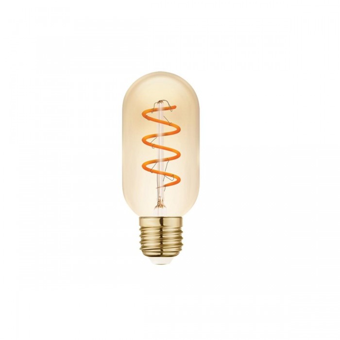 VK/05160/D/E/SP/A  - Λάμπα Led, E27, 4.5W, 2200Κ, 330lm, Dimmable, με σπείρα, Filament, κεχριμπάρι