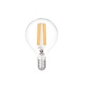 VK/05188/EI/CL/W - Λάμπα Led, E14, 6W, 2700Κ, 720lm, μίνι σφαίρα, Filament, διάφανη VK/05188/EI/CL/W - Λάμπα Led, E14, 6W, 2700Κ, 720lm, μίνι σφαίρα, Filament, διάφανη