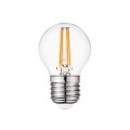 VK/05189/E/CL/W - Λάμπα Led, E27, 6W, 2700Κ, 720lm, μίνι σφαίρα, Filament, διάφανη