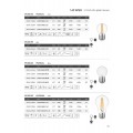 VK/05189/E/CL/W - Λάμπα Led, E27, 6W, 2700Κ, 720lm, μίνι σφαίρα, Filament, διάφανη
