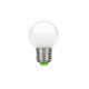 VK/05064/D - Λάμπα Led, E27, 1.3W, 6500K, N/Alm, μίνι σφαίρα, πλαστική