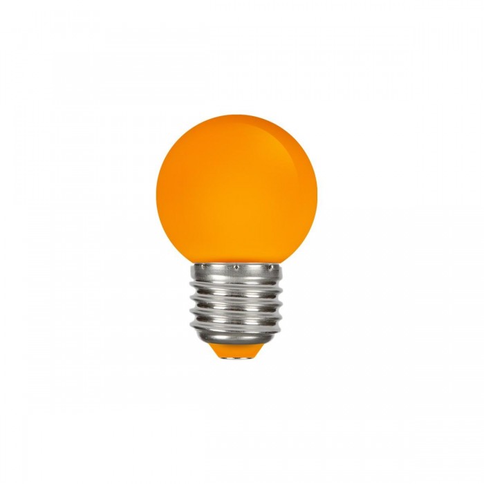 VK/05064/A - Λάμπα Led, E27, 1.3W, ΚΕΧΡΙΜΠΑΡΙ, N/Alm, μίνι σφαίρα, πλαστική