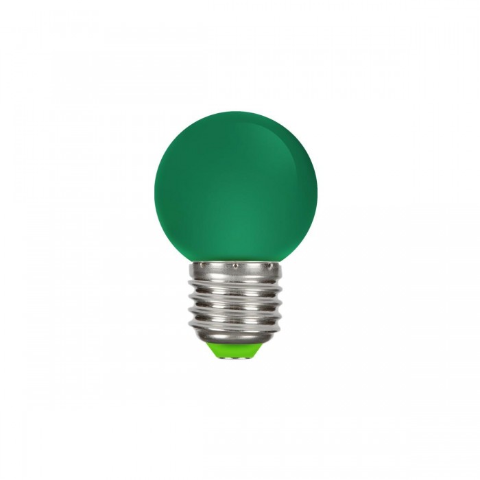 VK/05064/GR - Λάμπα Led, E27, 1.3W, ΠΡΑΣΙΝΗ, N/Alm, μίνι σφαίρα, πλαστική