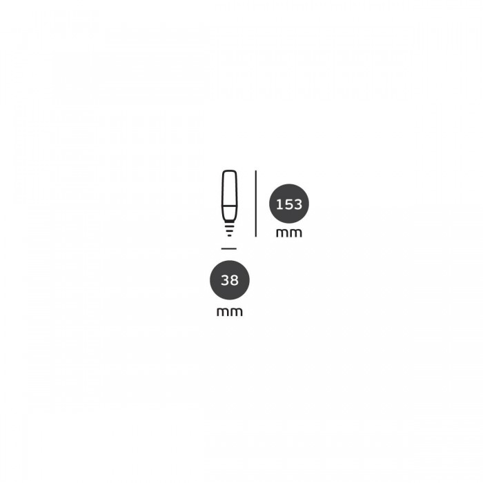 VK/05074/E/D/138 - Λάμπα Led, E27, 12W, 6500K, 1000lm, IP54, μακριά