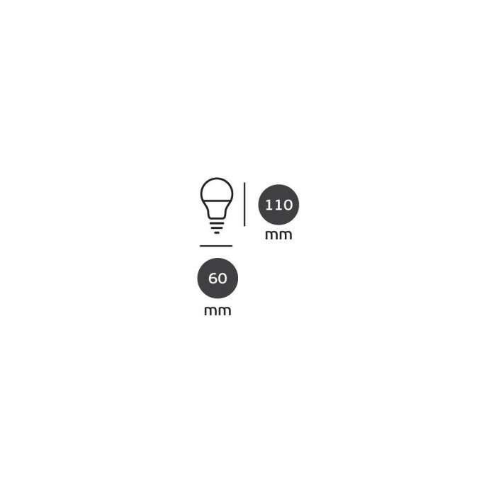 CorePro LEDbulb ND FR - Λάμπα led, E27, 5W, 6500K, 470lm, κλασσική, πλαστική