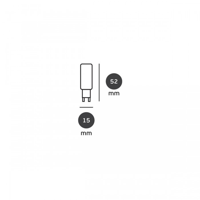 CorePro LEDcapsuleMV - Λάμπα led, G9, 2.6w, 2700K, 300lm, dimmable